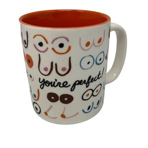 Super fun You're Perfect! Boobs Mug ~ Body Positivity